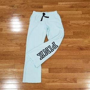 Pink blue boyfriend sweatpant joggers S